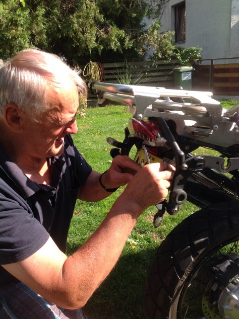 Thanks to a resourceful family member all is under control.