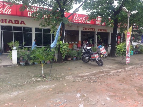 A typical road side restaurant that we stop at