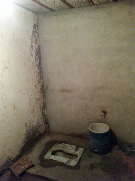 The Taftan Police compound toilet. Pretty much as base as you can go!