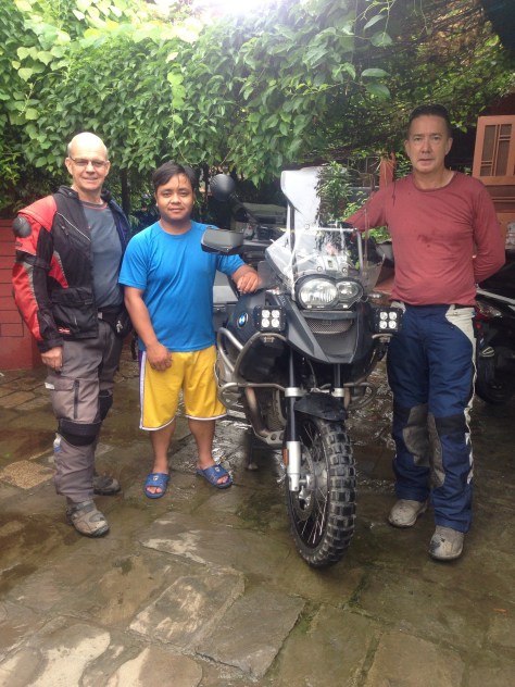 Our lovely host Promise from Hotel Garden. 